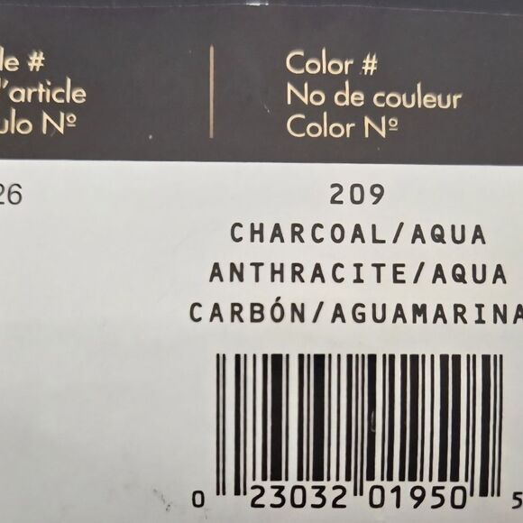 Lion Brand Scarfie Yarn 3 Colors: Teal/Silver, Charcoal/ Aqua & Oxford/ Claret - Picture 7 of 9